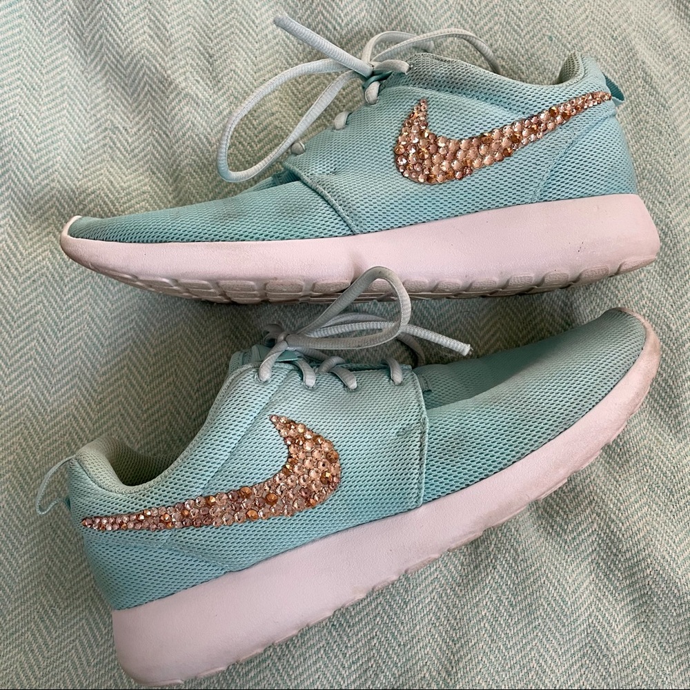 Rhinestone Nike Roshe Shoes